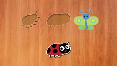 Baby Insect Shape Blocks Puzzle - Educational Game截图2