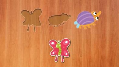 Baby Insect Shape Blocks Puzzle - Educational Game截图4