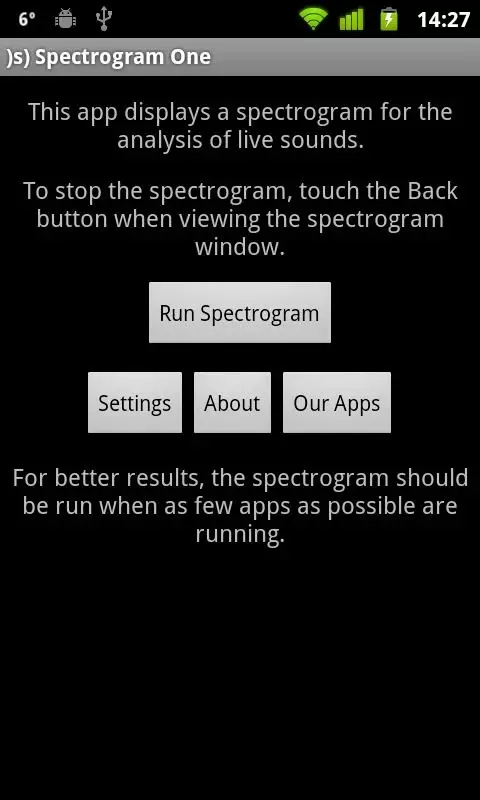 )s) Spectrogram One截图4