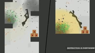 Stickman Dismounting Stick Destruction截图2