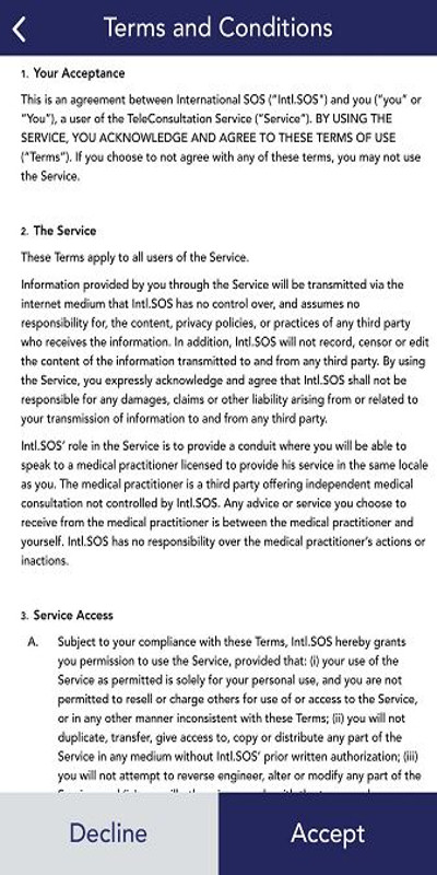 Intl.SOS TeleConsultation截图4