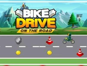 Bike Drive On The Road截图2