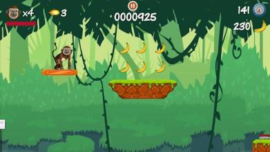 Banana World - Banana Kong Jungle Monkey Run截图1