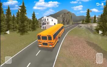 Kids Bus : High School Transport Driving Game 3D截图3