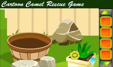 Best Escape Game - Cartoon Camel Rescue Game截图2