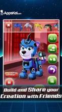 Pets Robots Paw War Maker - Dog Dressup截图2