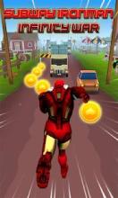 Subway Iron Avenger Man Run: Infinity War截图3