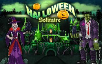 Halloween Tri-peaks Solitaire截图4