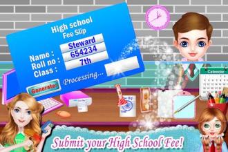 High School Cashier Game Cash Register For Girls截图4