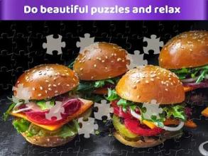 Burger games - Jigsaw puzzles截图3