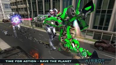 Futuristic Air Robot Transformation Game截图4