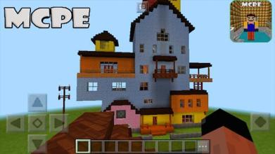 New Helo Neighbor MCPE map "2.1" pro 2018截图2