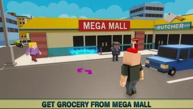 Virtual Life In A Simple Blocky Town截图3