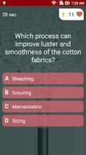 Textiles test Quiz截图5