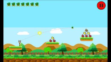 Angry Kirby bird Game截图3