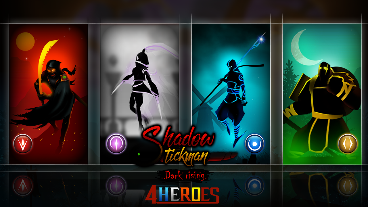 Shadow Stickman: Dark rising – Ninja warriors截图3