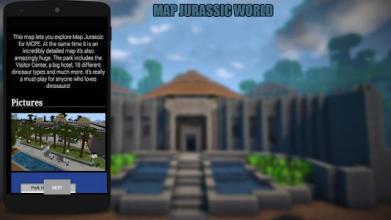 Map Jurassic for MCPE截图3