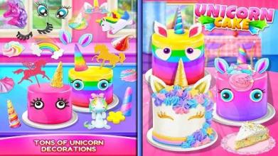 Unicorn Food- Sweet Rainbow Cake Bakery截图1