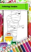 Zombie Coloring Book截图3