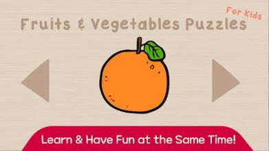 Puzzle for Kids - Fruits and Vegetables截图5