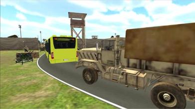 Army Game 3D Army Truck Simulator截图2