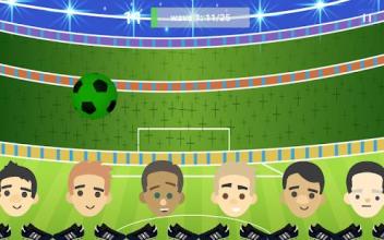 Football world cup 2018 - Head It Ball Challenge截图2