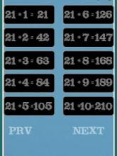 Maths Multiplication Table截图1