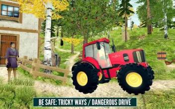 Drive Farming Tractor Cargo Simulator 2截图1