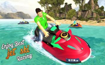 Jet Boat Water Attack Simulator 3D截图5