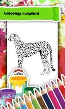 Leopard Coloring Book截图3