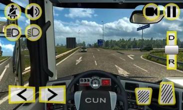 Real Truck Driver Transport Cargo Sim 3D截图3