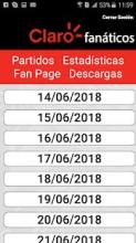 Claro Fanáticos Calendario截图5