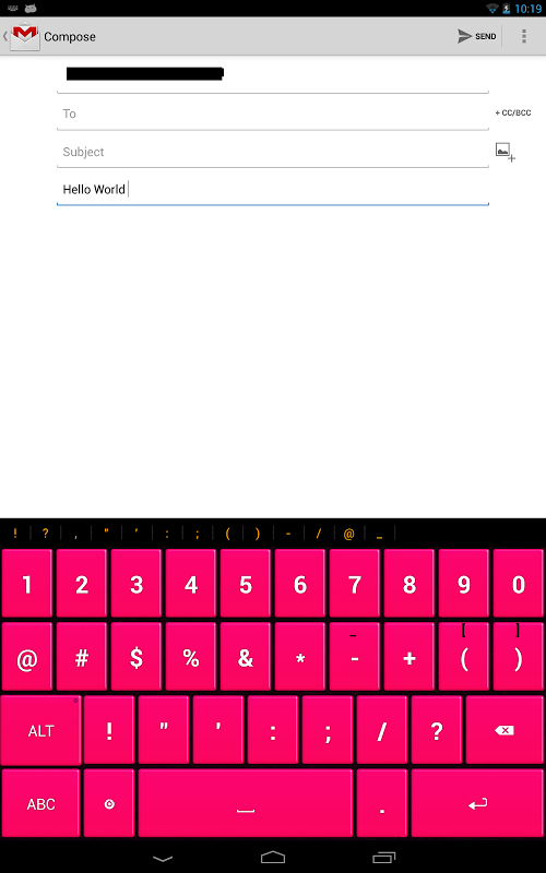 粉红键盘 Pink Keyboard截图3