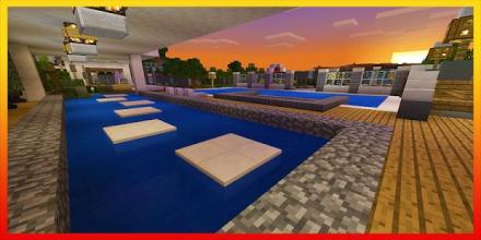 Map Modern Super Mansion for MCPE截图3