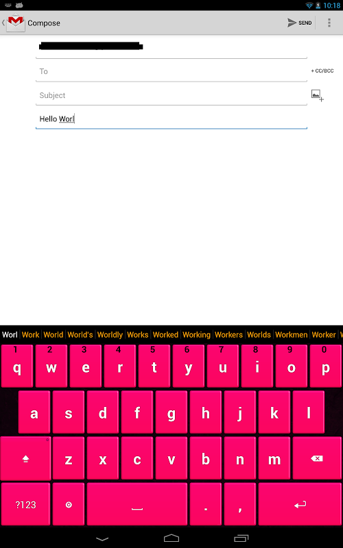 粉红键盘 Pink Keyboard截图7