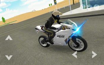 Motorbike vs Police : Criminal Escape Simulator 3D截图1