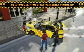 Taxi Driver : Crazy Demolition Taxi City Rush截图4