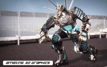 Robot Car War : Future Driving Transform Fight 3D截图4