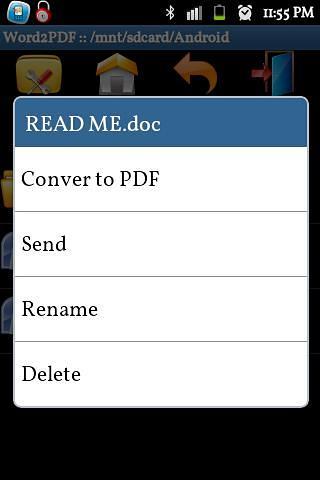 Word到PDF转换器截图2