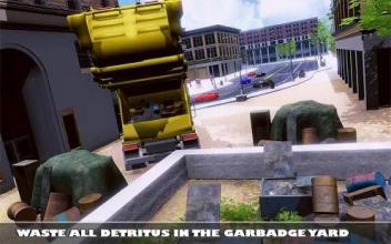 Real Dump Truck Sim 3D:Trash Truck City Pickup Run截图4