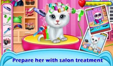 My Kitty Beauty Salon Furry Makeover Game截图5