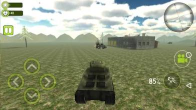 Grand Tank Shooter Games - War Strike Machines截图1