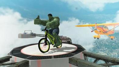 Superhero BMX Racing 2018截图1