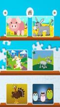 Kids Animal Jigsaw Puzzle截图2