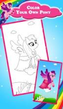 Baby Pony Kids Coloring Book截图2