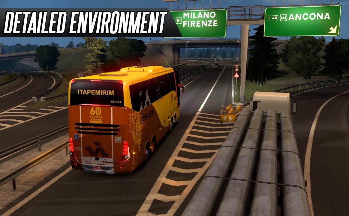 Euro Bus Simulator 2018截图2