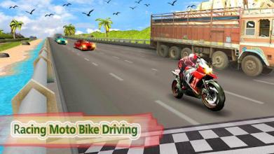 Bike Racing 3d Highway Adventure截图2