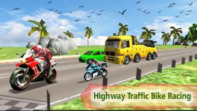 Bike Racing 3d Highway Adventure截图4