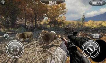 Animals Attack Deer Hunting 3D Game截图3