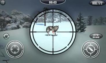 Animals Attack Deer Hunting 3D Game截图1